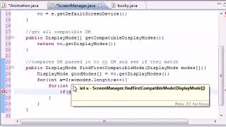 Java Game Development | Chapter 15. Finding Compatible Modes 