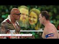 The Rock and John Cena come face-to-face at WrestleMania XL WrestleMania XL Sunday highlights