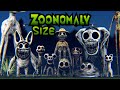 3D Zoonomaly Monster Height Comparison