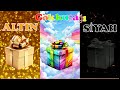 Altın 🥇Gökkuşağı 🌈Siyah 🖤3 Hediyeden Birini Seç ✨İyi Yada Kötü 🎁Choose Your Gift