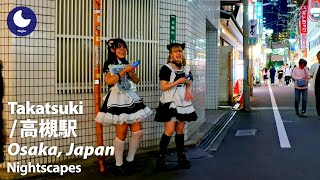 ⁴ᴷ Osaka: Takatsuki Station (大阪府: 高槻駅) - Japan Walking Tour (June, 2024)