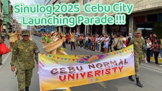 Sinulog Festival 2025 LAUNCHING PARADE Cebu Normal University CNU street dance | Sinulog 2025