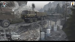 Spintires 03.03.16 - Map Russian taiga Tatra 815 + T72