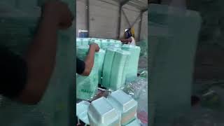 PS food container machine PS polystyrene lunch box making machine producing in Africa