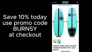 Burnsy Pro Wakesurf Board Review by Jackie Mayfield