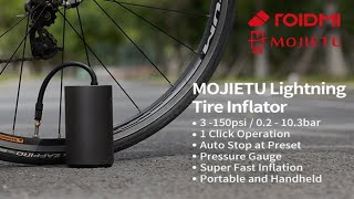 MOJIETU Lightning | A Smart Cordless \u0026 Portable Tire Inflator