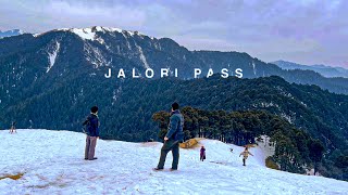 Jalori Pass in peak Himalayan winter - My adventure of a lifetime.