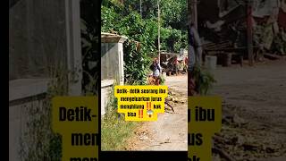 Detik_detik seorang ibu mengeluarkan jurus menghilang‼️kok bisa⁉️😱 #shorts  #viral  #heboh