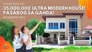 House Tour #10 GRABEH! 35M ULTRA MODERN HOUSE IN QC! | Valour