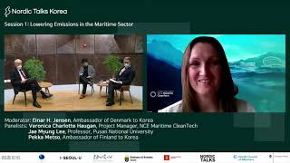 NTK-7 I Lowering emissions in the Marine Sector I Nordic Talks w  various panelists