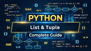 Python Lists & Tuples Explained 💡 | Difference, Use Cases & Examples for Beginners #pythontutorial