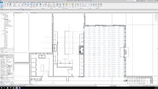 adding reference planes to the kitchen for light fixture placement