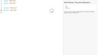 Learn to Code with Ruby - Section 02 - Lesson 02 - The print Method