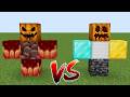 Demon Warden VS All Golems Battle Minecraft