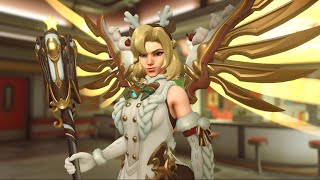 역전승! 오버워치2 66번국도 메르시 경쟁전 Overwatch 2 Route 66 MERCY Competitive GAMEPLAY