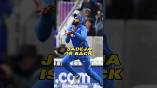 Jadeja comeback |Odi World Cup | indian cricket team #cricket #shorts