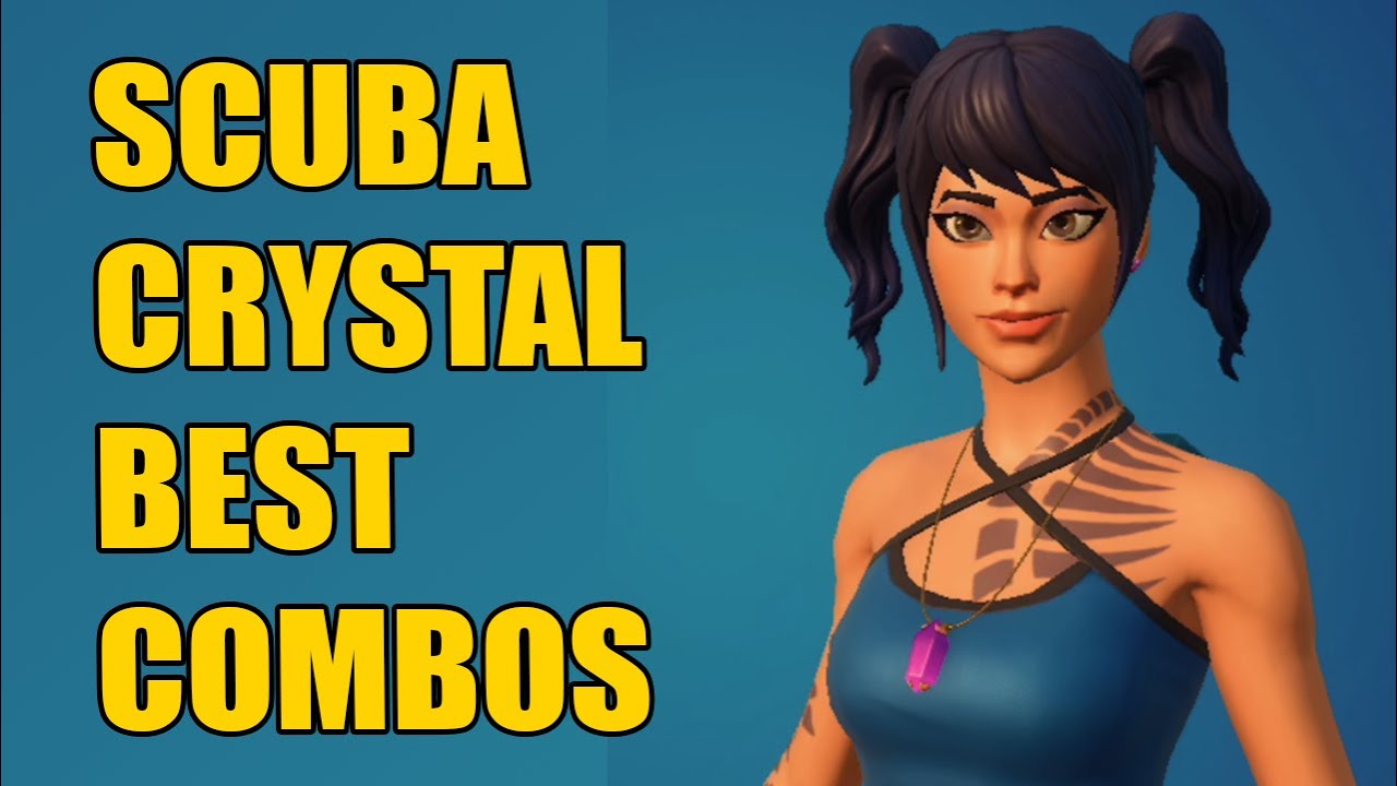 SCUBA CRYSTAL BEST COMBOS In Fortnite - YouTube