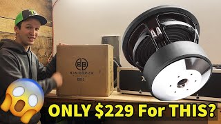 Insane Bargain Subwoofer? Black Brick Audio BB3 Review!