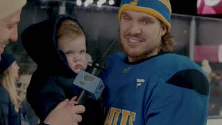 St. Louis Blues Winter Classic Family Skate Around with Joey Vitale