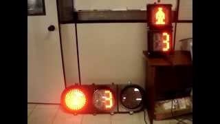 Traffic lights countdown timer