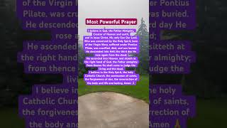 The Apostles Creed #prayer #believe #christiansongs #bible