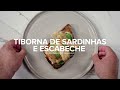 tiborna de sardinhas e escabeche chef de serviço miguel mesquita