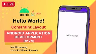 #2 Android Tutorial using Java - Hello World with ConstraintLayout
