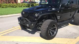 2017 Custom Jeep Wrangler Unlimited Sport 4WD Test Drive Video!!