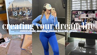 2025 RESET | creating your dream life, bday vlog, vision boards