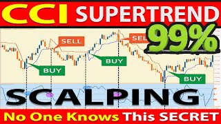 🔴 The Best CCI-SUPERTREND "SCALPING" Trading Strategy YOU Will Ever Need... BEGINNER TO EXPERT