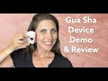 Anti-aging Electric Gua Sha Sculpting Tool for Face and Body DEMO and Review!