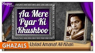 Aa Mere Pyar Ki Khushboo - Ustad Amanat Ali Khan - Superhit Sad Ghazals - Nupur Audio