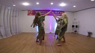 Saidi Salamat - Outi of Cairo Saidi Bellydance Hyein \u0026 Navah in Seoul Korea AVA Bellydance Studio