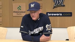 CIN@MIL: Roenicke discusses the Brewers' walk-off win