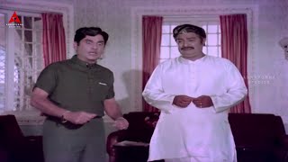 ANR,Satyanarayana Emotional Scene || Sree Ranga Neethulu Movie || ANR,Sridevi