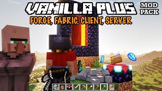 These 100+ Minecraft Mods Unlock the Ultimate Vanilla Plus Experience - Forge, Fabric, Client-Side!