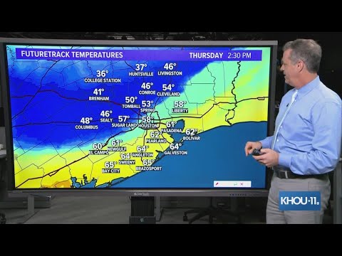 Arctic Blast: Drastic Drop In Temps Headed To Houston Area In Less Than ...