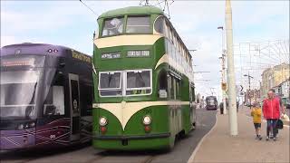 (FHD) Trams In Blackpool 25/07/2023