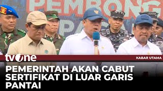 Menteri ATR/BPN Punya Kewenangan Mencabut Sertifikat Lahan di Luar Garis Pantai | Kabar Utama tvOne