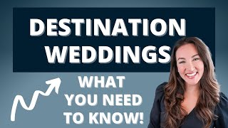 HOW TO PLAN A DESTINATION WEDDING IN 2020 | You MUST do these things first before the big day!