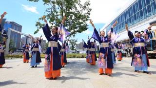 剱風さん 2017 よさこいとやま 1日目 駅前ステージ