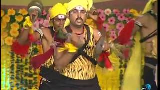 Top Indian Dappu dancers Performance on stage | Saicom