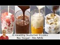 4 Healthy Summer Drinks For Weight Loss - No Sugar - No Milk | Skinny Recipes