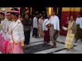 shin byu ceremony at mahamuni temple mandalay burma