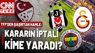 TFF'den Geri Adım! Alınan Karar Hangi Takım İçin İptal Edildi?