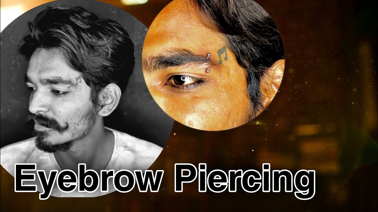 Eyebrow Piercing Reaction Youtube