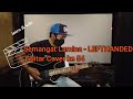 Lefthanded Semangat Lamina -  intro & solo (instrumental guitar solo cover)