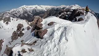 【残雪期】冬季限定　焼岳　2023/3/15  (毎週登山)　おまけ動画　松本市城山公園　犬甘城山　鳥居山