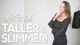 Outfits to Look Taller and Slimmer | Petite Ideas