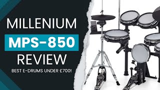 Millenium MPS-850 E-drum Kit Review - The Best Budget Kit?